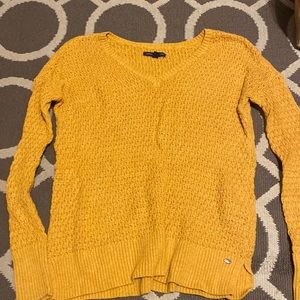 Yellow sweater